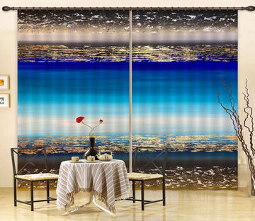 3D Sea Horizon 2366 Skromova Marina Curtain Curtains Drapes