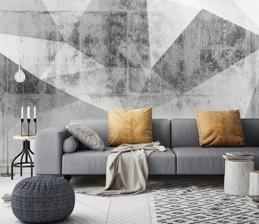 3D Grey Texture 396 Wall Murals