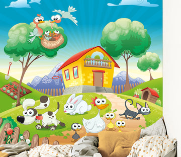 3D Country House 1660 Wall Murals