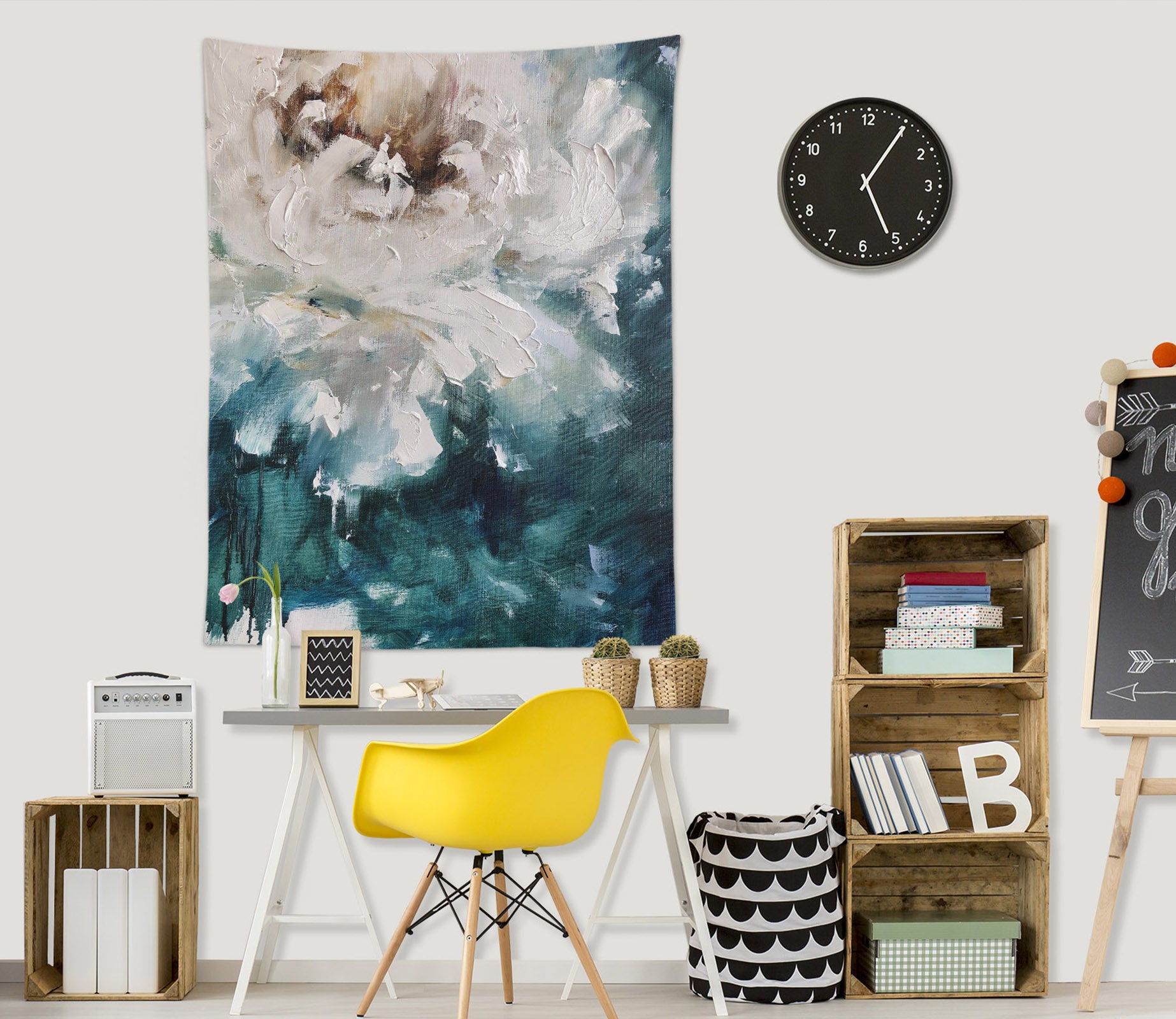 3D Abstract Pigment 3696 Skromova Marina Tapestry Hanging Cloth Hang