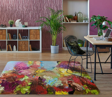 3D Painted Colors 1070 Allan P. Friedlander Rug Non Slip Rug Mat
