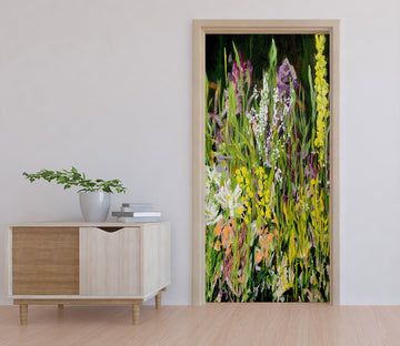 3D Grass Flowers Painting 93147 Allan P. Friedlander Door Mural