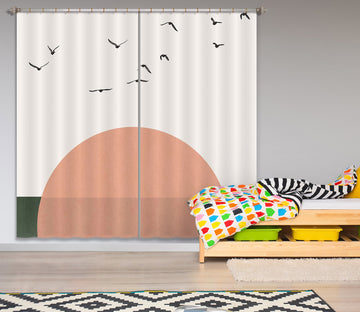 3D Rising 049 Boris Draschoff Curtain Curtains Drapes