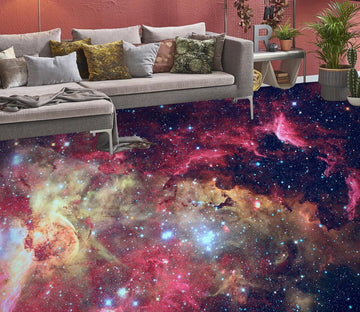 3D Fantasy Deep Purple Universe 085 Floor Mural  Wallpaper Murals Rug & Mat Print Epoxy waterproof bath floor
