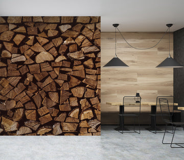 3D Wooden Blocks Stacked 867 Wall Murals