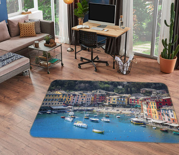 3D Water City 1157 Marco Carmassi Rug Non Slip Rug Mat
