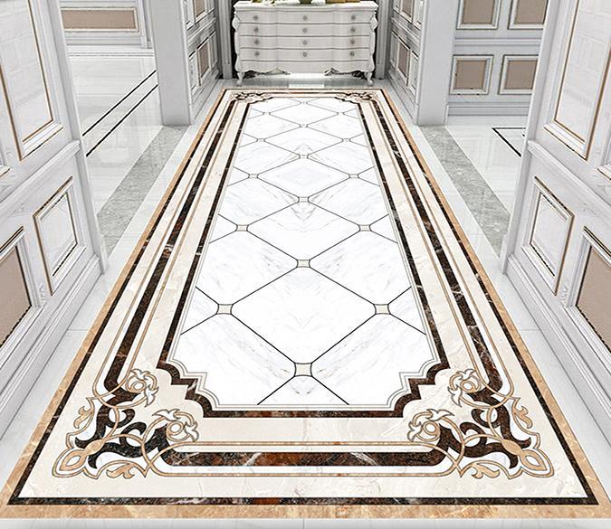 3D Black Lace WG228 Floor Mural Wallpaper AJ Wallpaper 2 