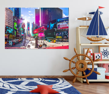 3D Colorful City 022 Assaf Frank Wall Sticker