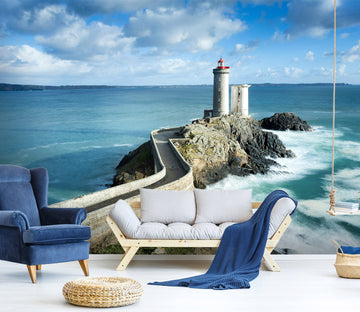 3D Sea Lighthouse 44 Wall Murals