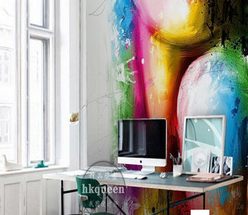 3D Painted Lips 542 Wall Murals Wallpaper AJ Wallpaper 2 