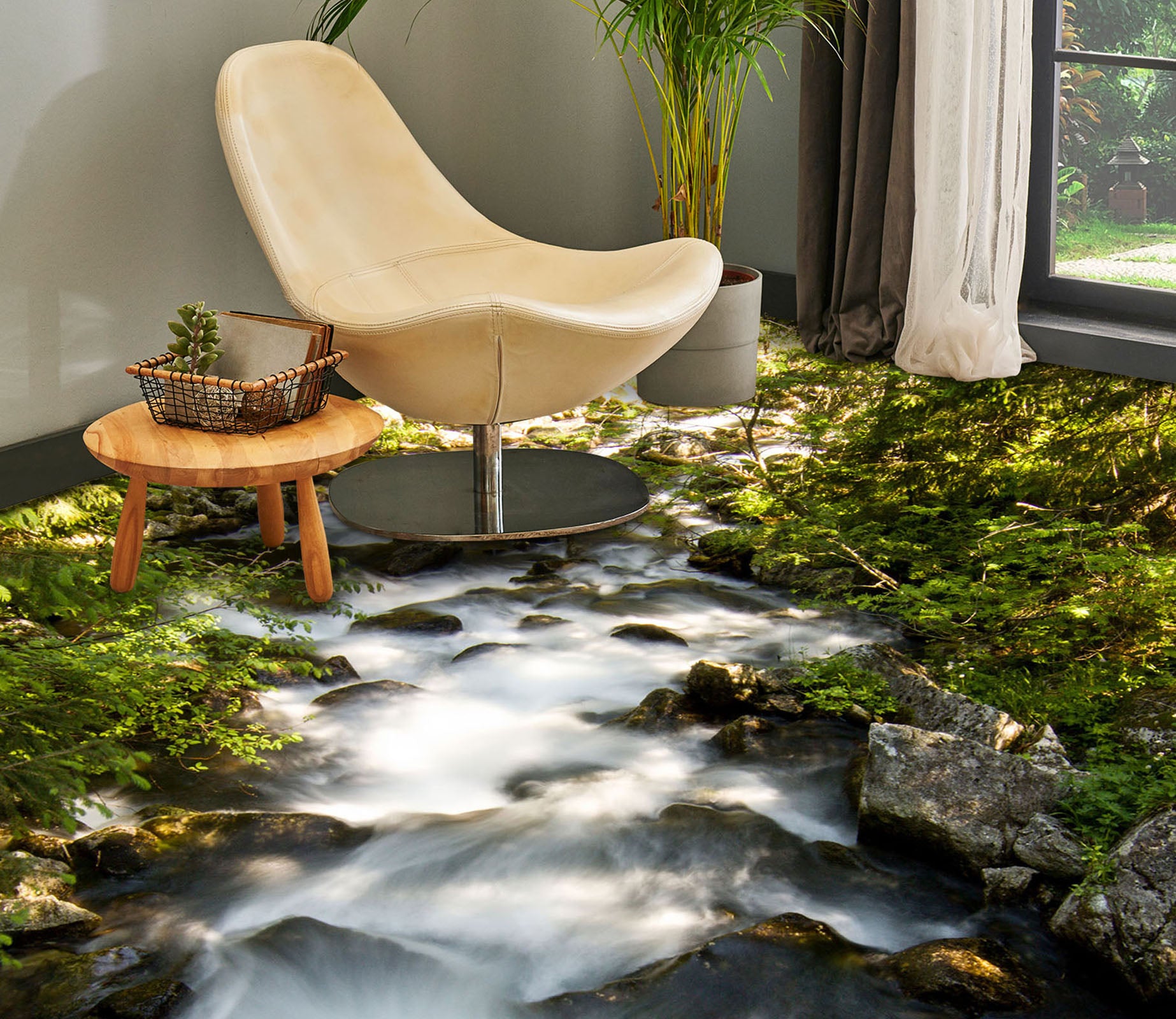 3D Cool Summer Water 800 Floor Mural  Wallpaper Murals Rug & Mat Print Epoxy waterproof bath floor