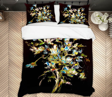 3D Blue Flower 582 Skromova Marina Bedding Bed Pillowcases Quilt