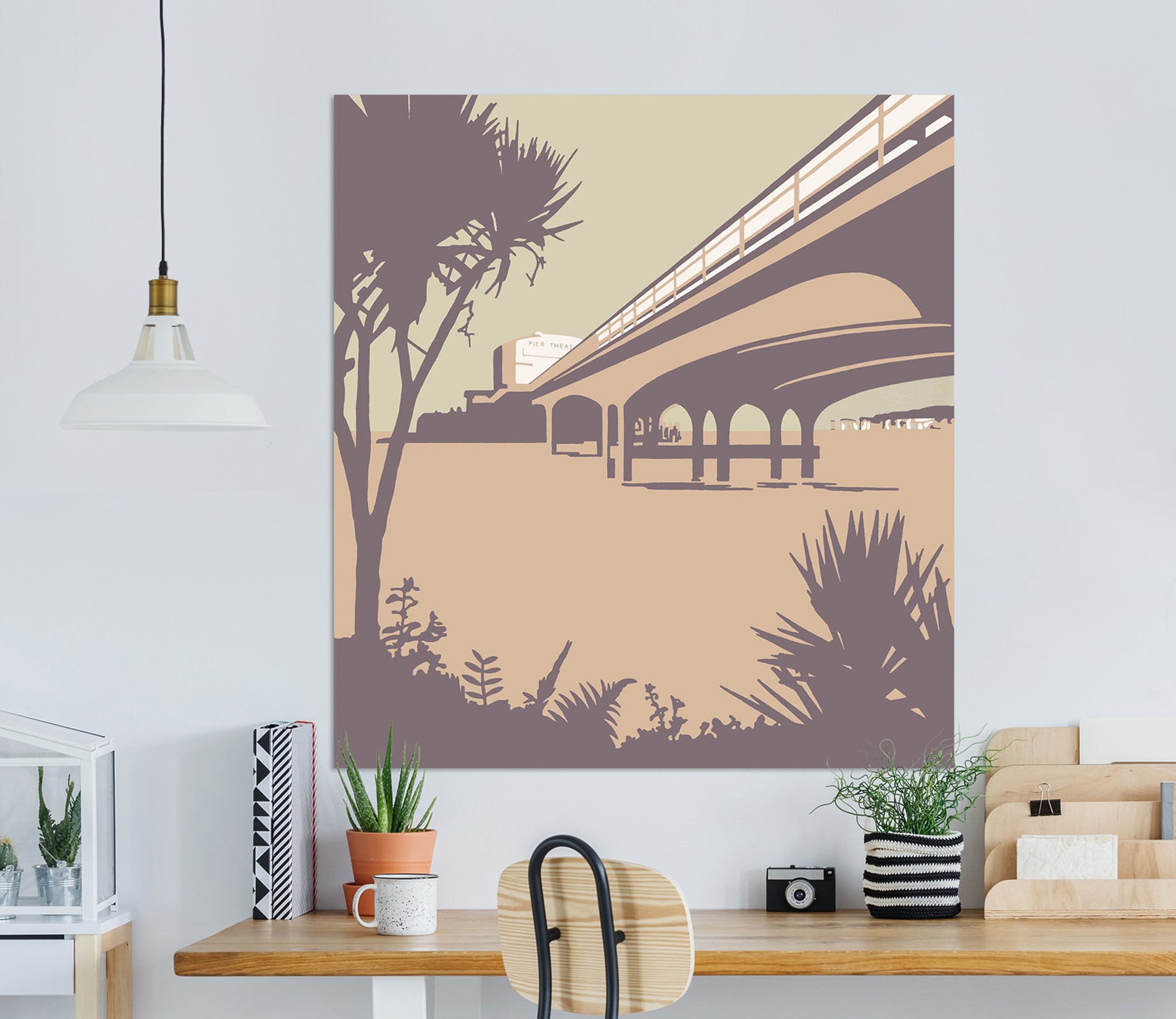 3D Bournemouth Pier Beaches 018 Steve Read Wall Sticker