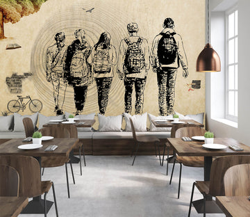 3D Go Travel 004 Wall Murals