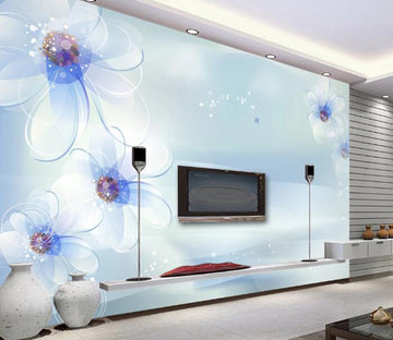 3D Transparent Petals WC02 Wall Murals Wallpaper AJ Wallpaper 2 