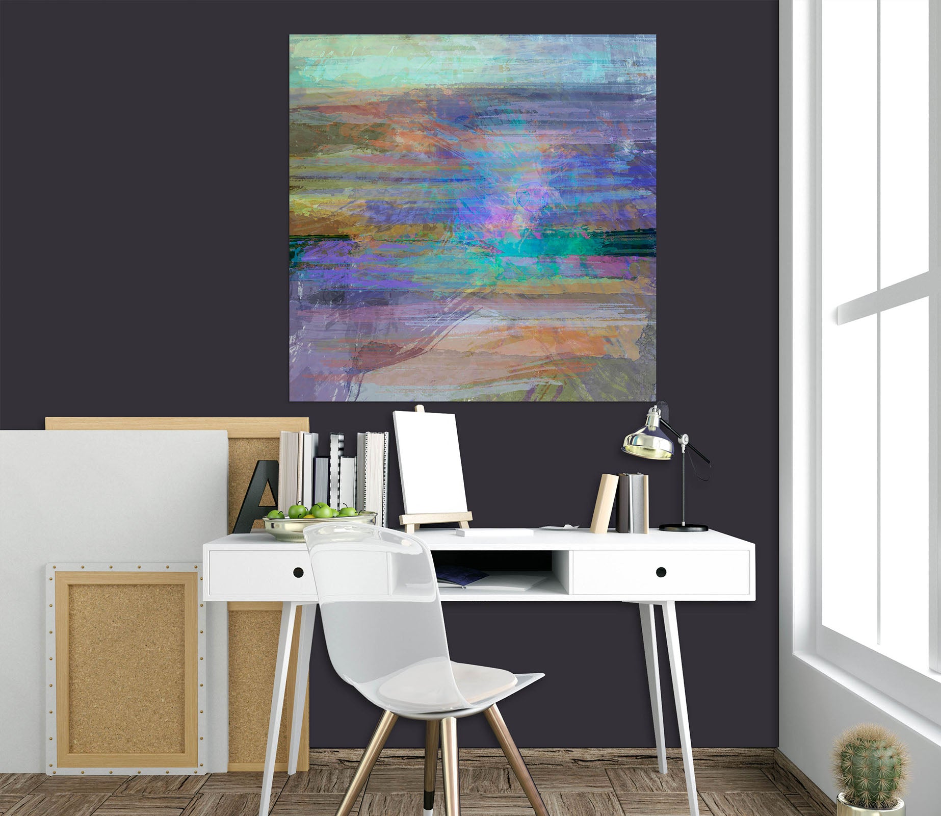 3D Color Light 029 Michael Tienhaara Wall Sticker