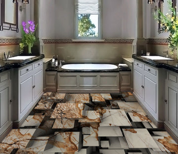 3D Floating Layer Stacking 303 Floor Mural  Wallpaper Murals Rug & Mat Print Epoxy waterproof bath floor