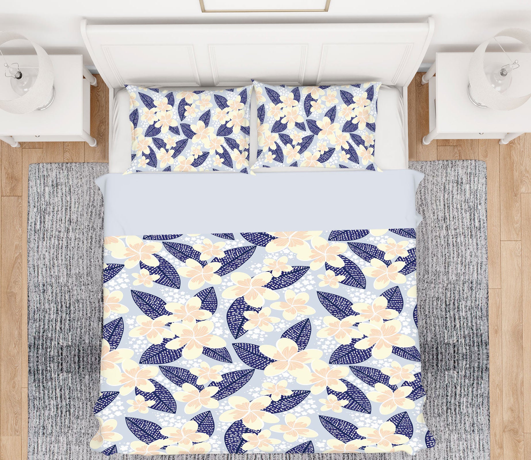 3D Flower Pattern 10981 Kashmira Jayaprakash Bedding Bed Pillowcases Quilt