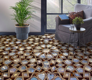 3D Shiny Fragment Art 1456 Floor Mural  Wallpaper Murals Self-Adhesive Removable Print Epoxy