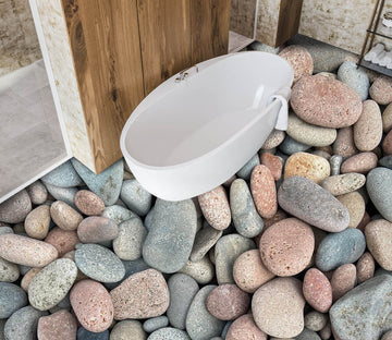 3D Precious Colorful Pebbles 894 Floor Mural  Wallpaper Murals Rug & Mat Print Epoxy waterproof bath floor