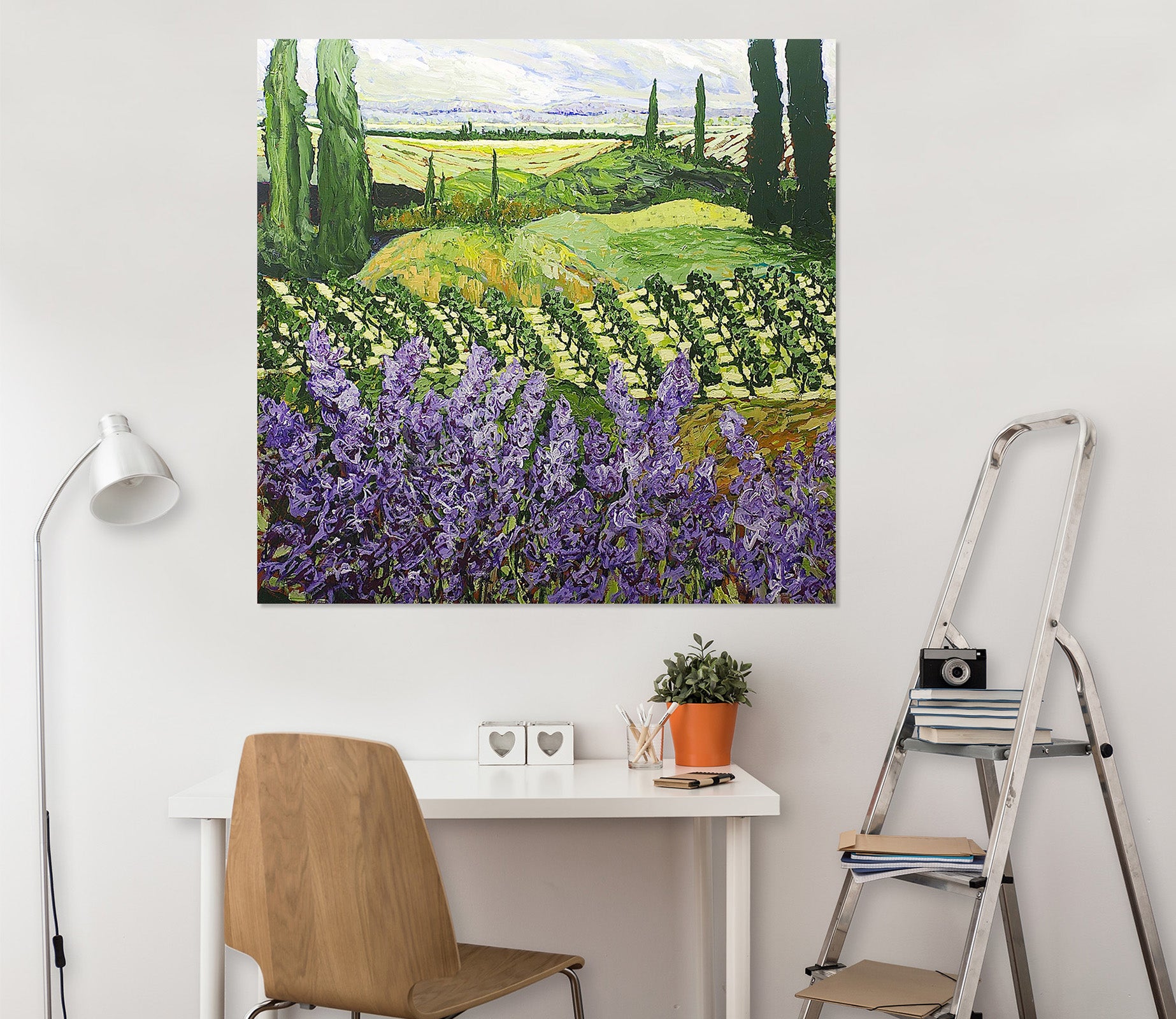 3D Green Vegetable Land 120 Allan P. Friedlander Wall Sticker