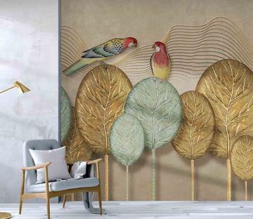 3D Forest Bird WG25 Wall Murals Wallpaper AJ Wallpaper 2 