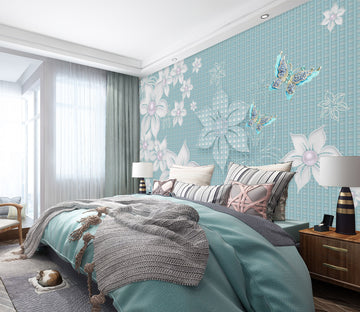 3D Origami Flowers 1547 Wall Murals