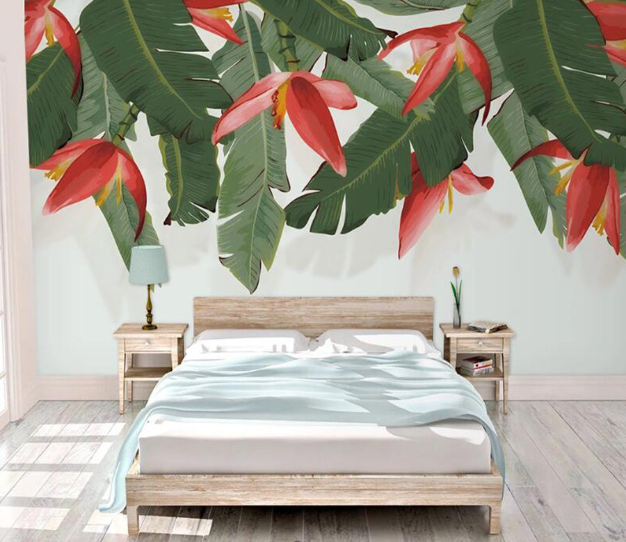 3D Charming Flowers 985 Wall Murals