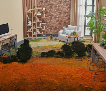 3D Grass Trees 9931 Allan P. Friedlander Floor Mural  Wallpaper Murals Self-Adhesive Removable Print Epoxy