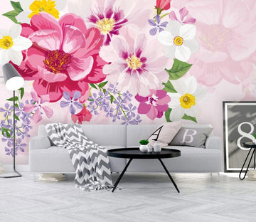 3D Gorgeous Flowers 560 Wall Murals