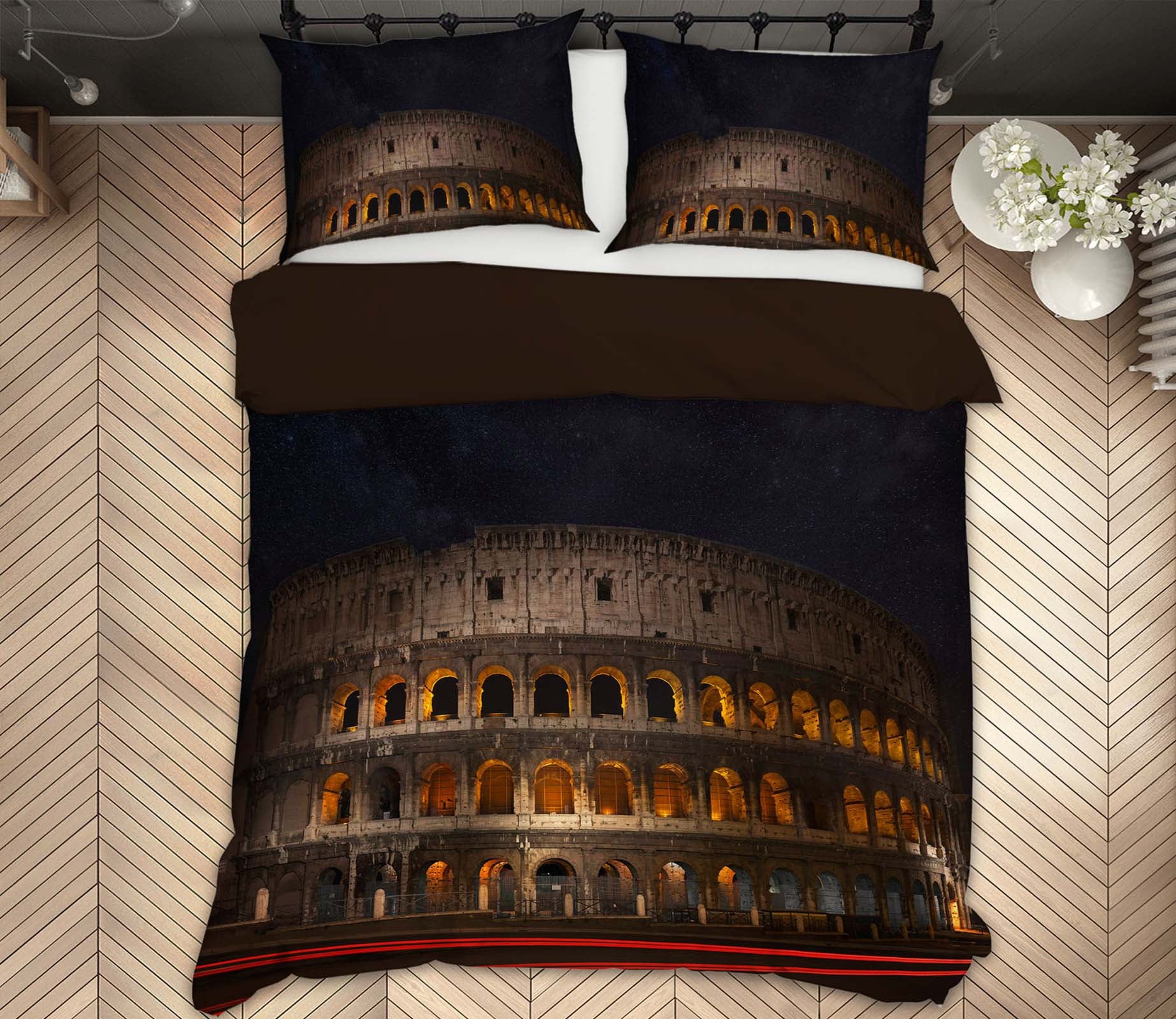 3D Colosseum Ancient History 072 Marco Carmassi Bedding Bed Pillowcases Quilt