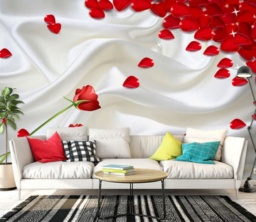 3D Rose Petals 1498 Wall Murals