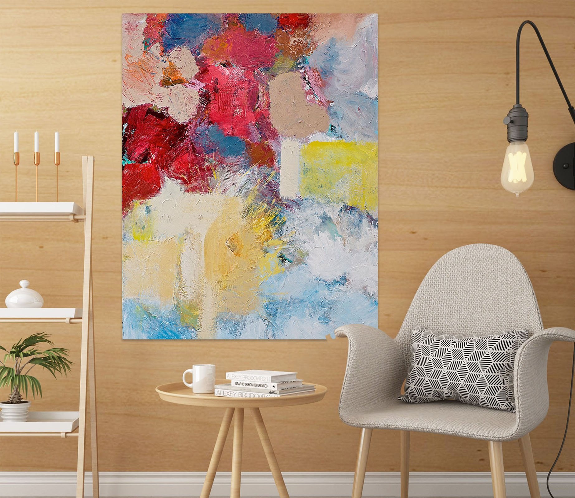 3D Angel Watercolor 002 Allan P. Friedlander Wall Sticker Wallpaper AJ Wallpaper 2 