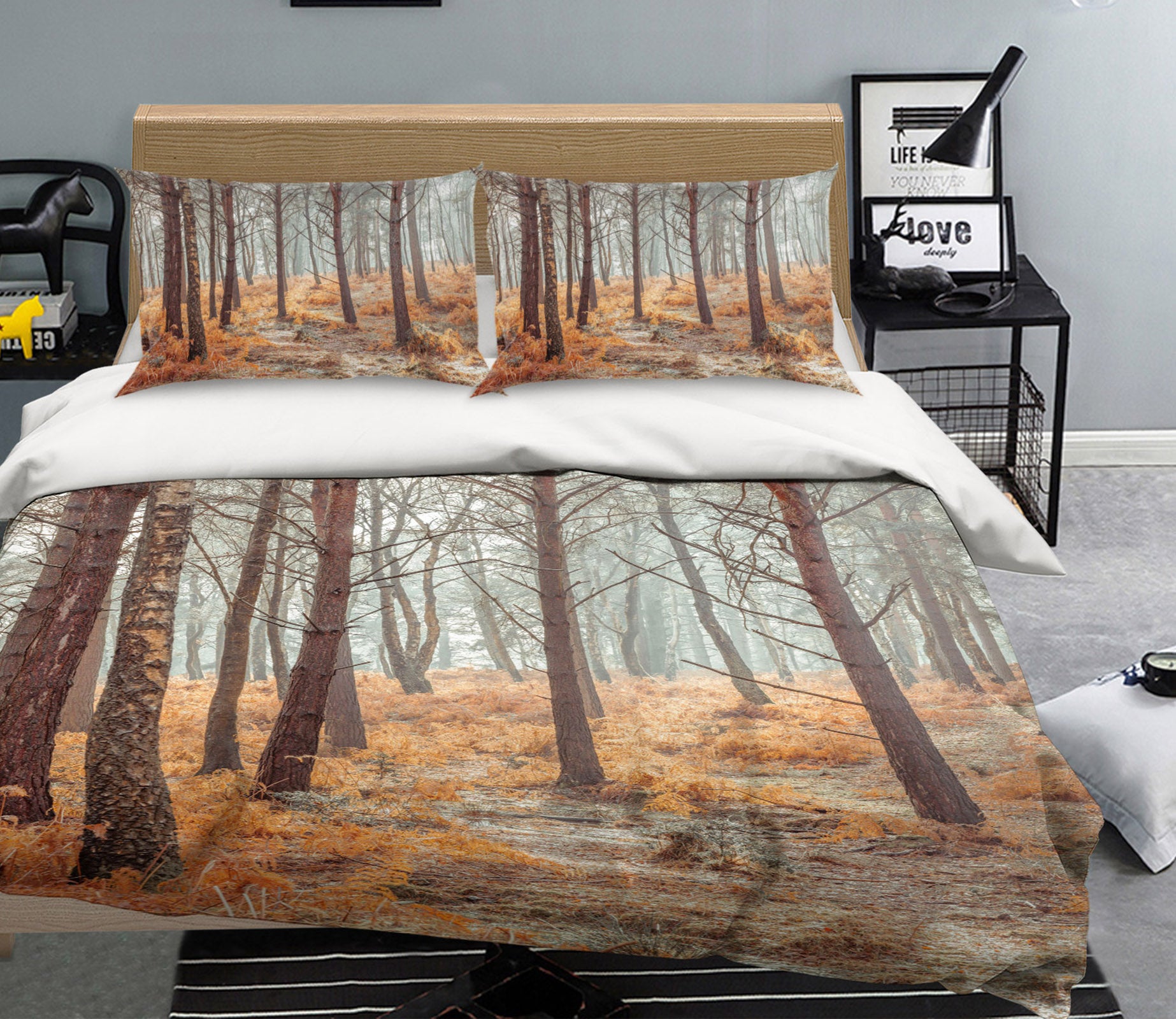 3D Trunk Tree 7237 Assaf Frank Bedding Bed Pillowcases Quilt Cover Duvet Cover