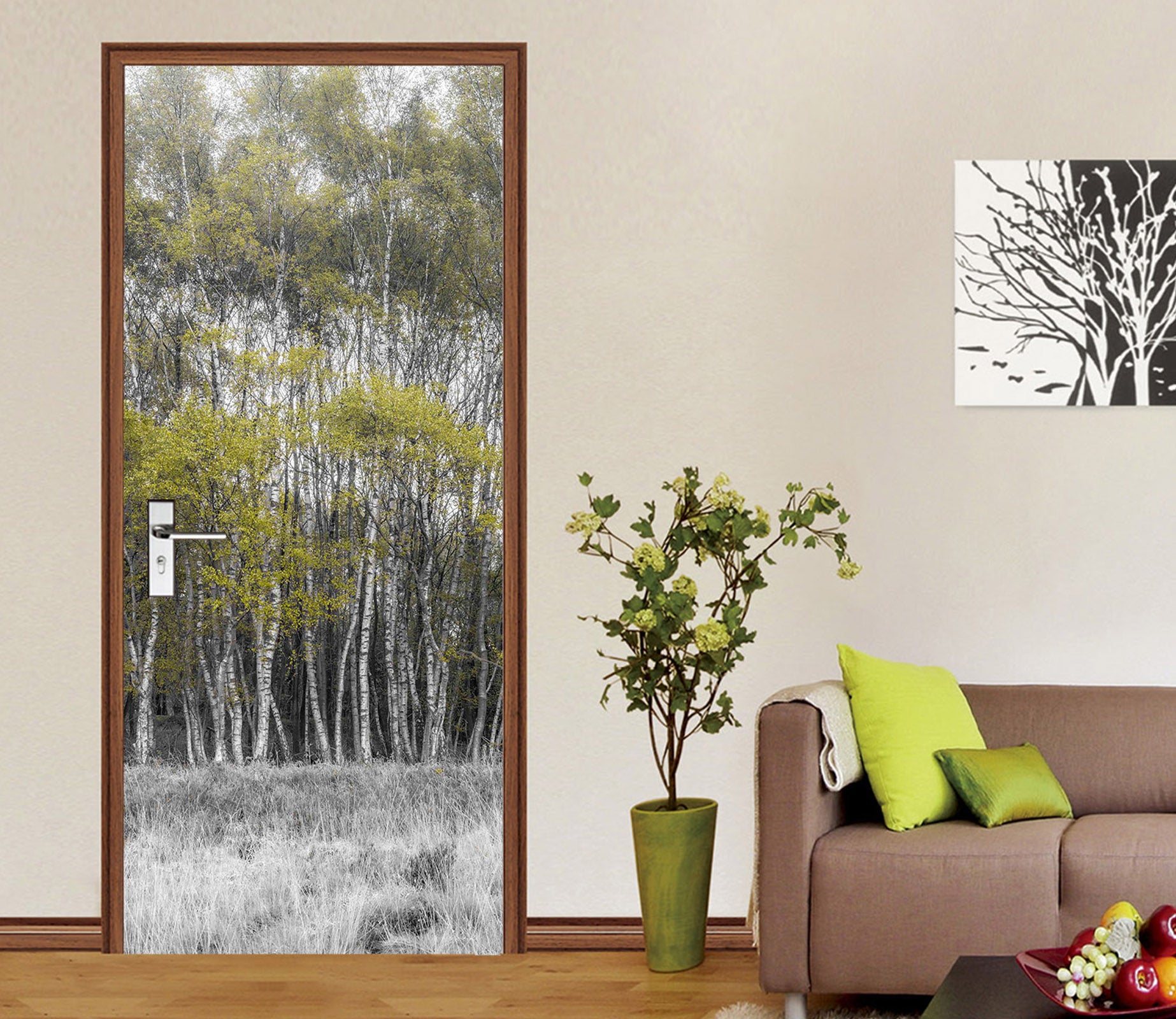 3D Forest 101217 Assaf Frank Door Mural