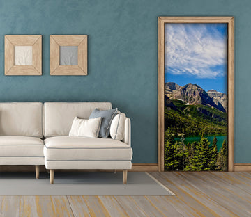 3D Mountain River 110189 Kathy Barefield Door Mural