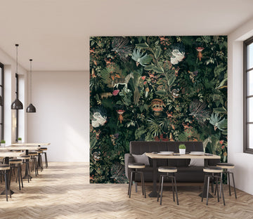 3D Animal Forest 1537 Wall Murals