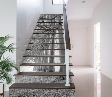 3D Black Ash Trees 99170 Assaf Frank Stair Risers