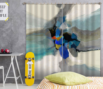 3D Color Ink 043 Michael Tienhaara Curtain Curtains Drapes