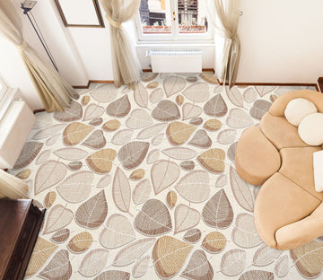 3D Gentle Stone Colors 731 Floor Mural