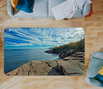 3D Coastal Maine 62204 Kathy Barefield Rug Non Slip Rug Mat