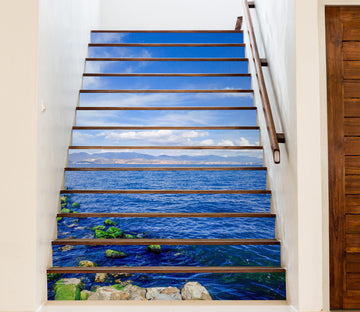 3D Blue Sea 202 Stair Risers