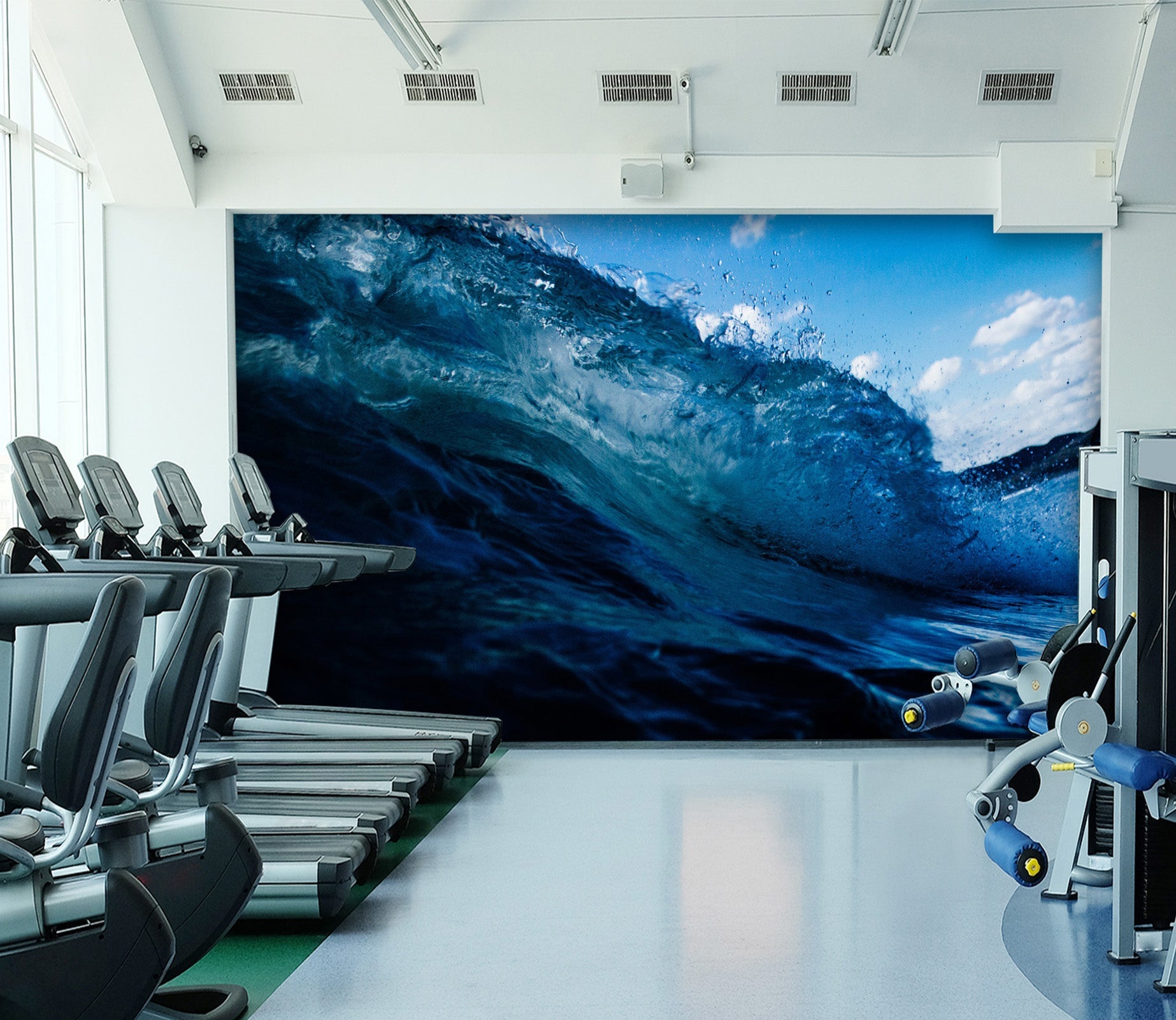3D Sea Surfing 011 Wall Murals Wallpaper AJ Wallpaper 2 
