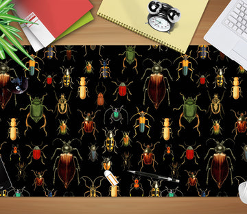 3D Colorful Insects 120157 Uta Naumann Desk Mat