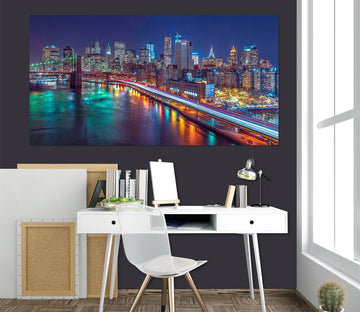 3D New York Lights 019 Assaf Frank Wall Sticker