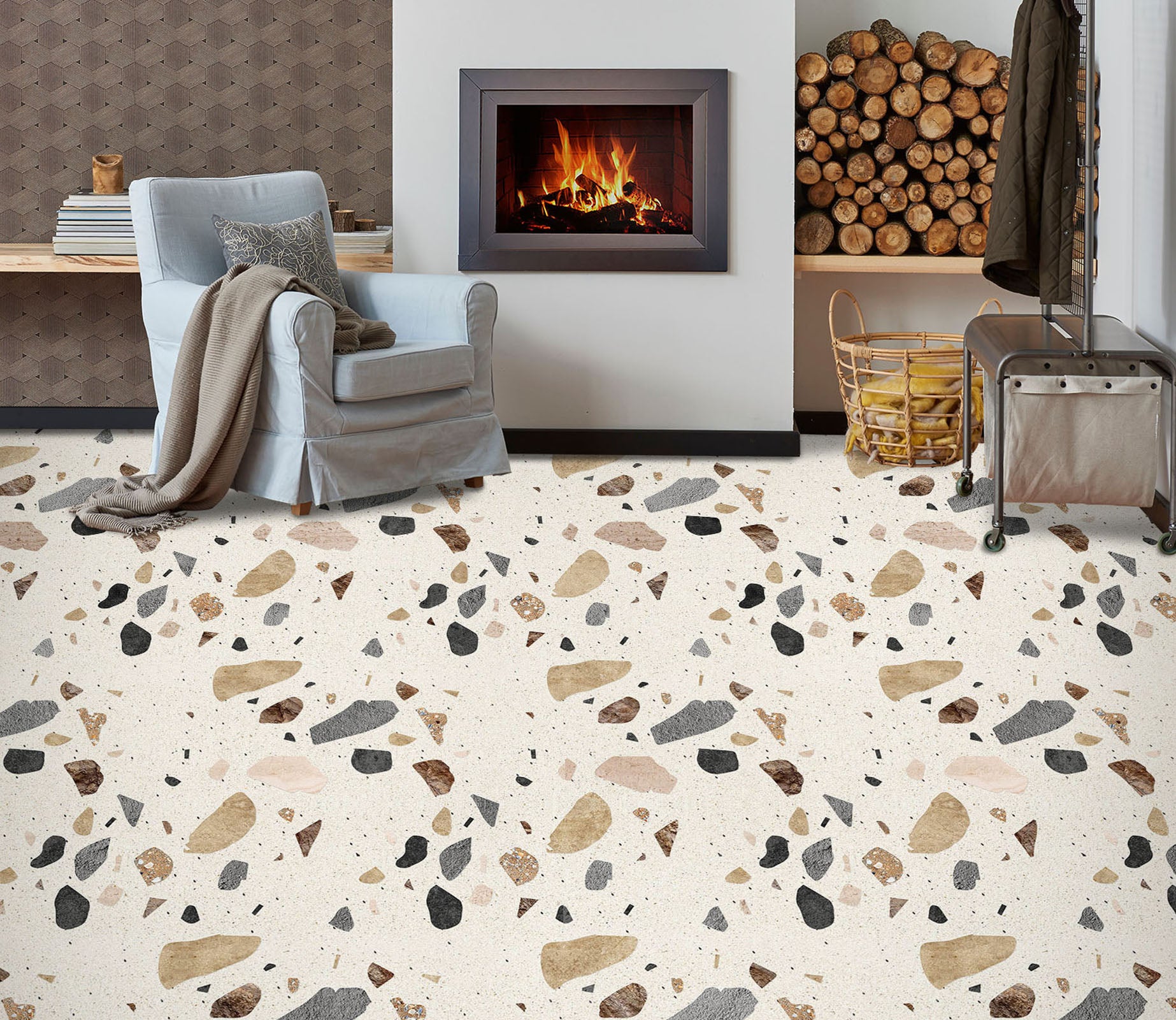 3D Fresh Style 768 Floor Mural  Wallpaper Murals Rug & Mat Print Epoxy waterproof bath floor