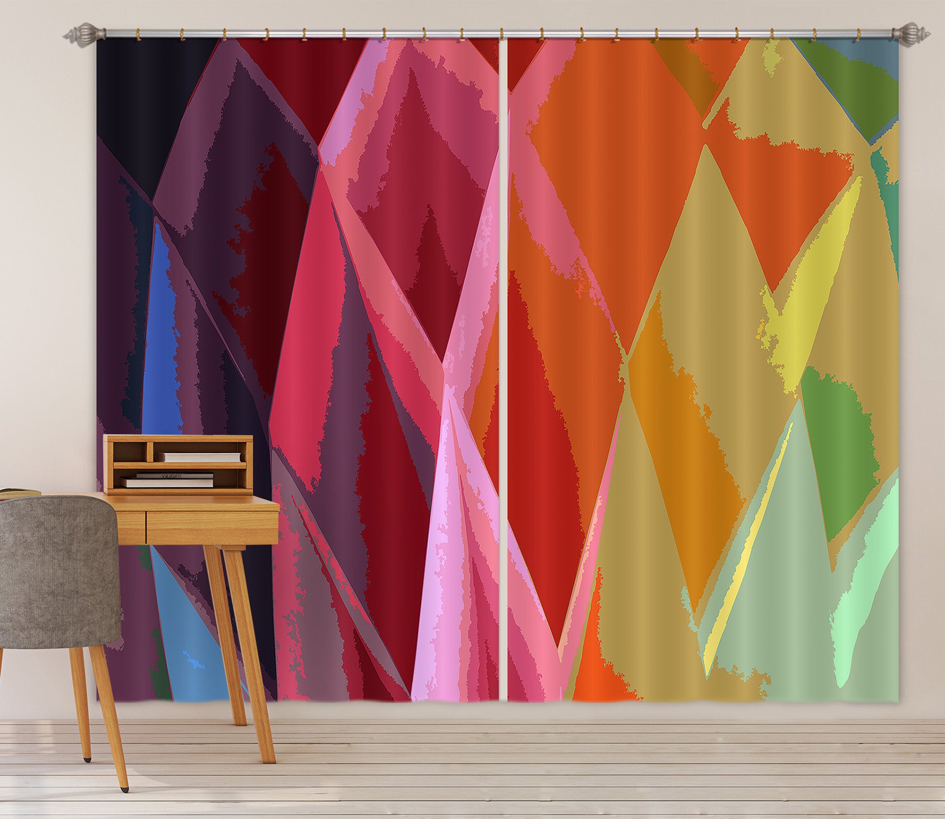 3D Color Pineapple 71047 Shandra Smith Curtain Curtains Drapes
