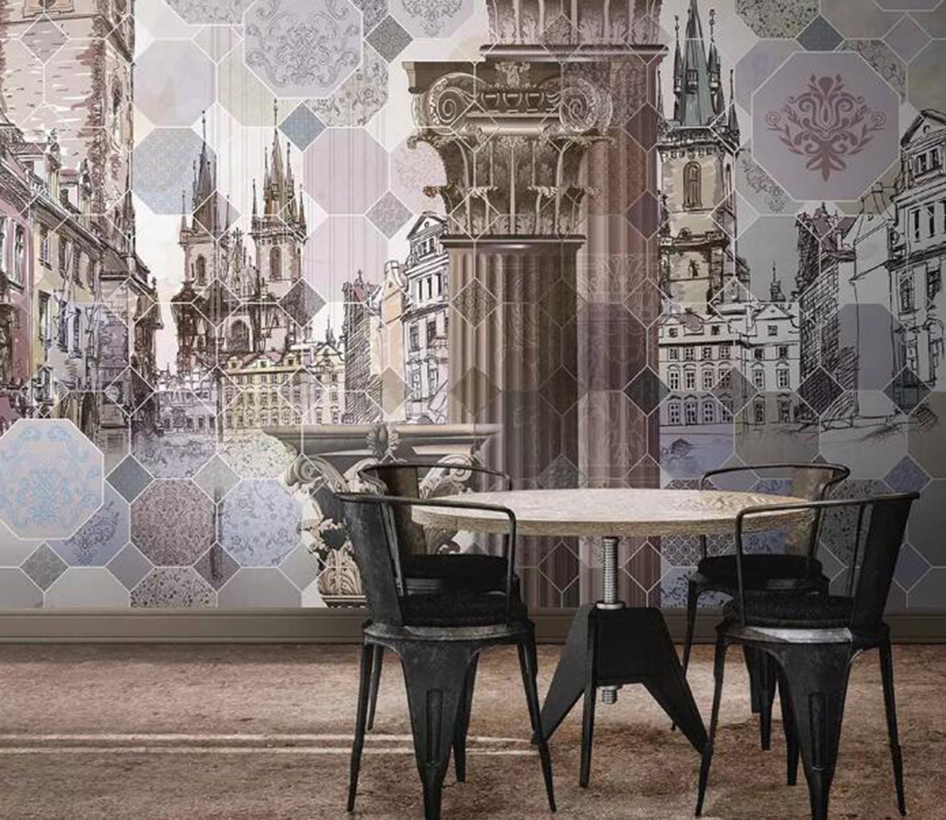 3D High Building WG30 Wall Murals Wallpaper AJ Wallpaper 2 