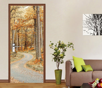 3D Path Woods 10207 Assaf Frank Door Mural