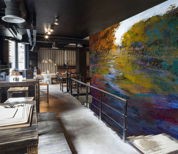 3D Stone Stream 1539 Michael Tienhaara Wall Mural Wall Murals